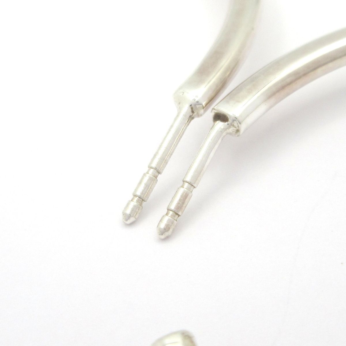 Hermes Earrings Chaine D'ancre GM Silver Hoop 2025.9 Purchase — view 4