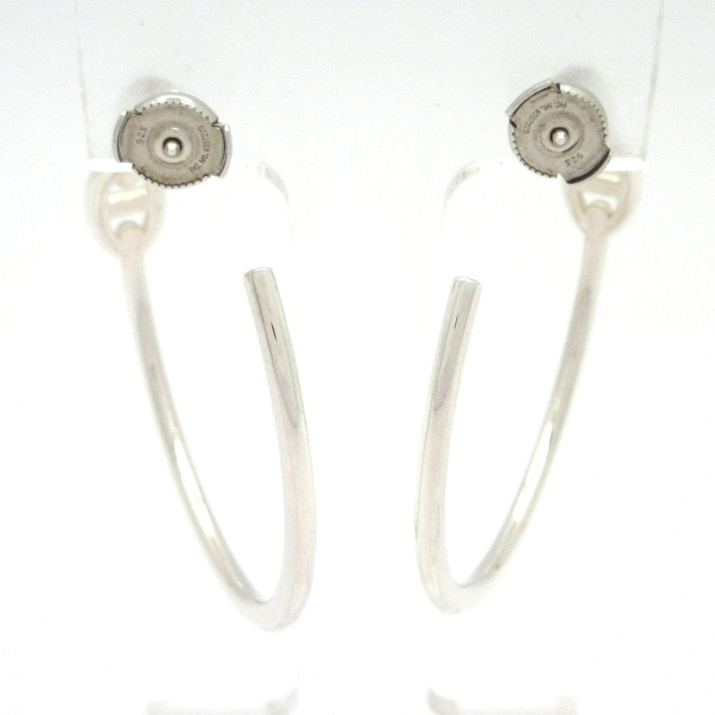 Hermes Earrings Chaine D'ancre GM Silver Hoop 2025.9 Purchase — view 3