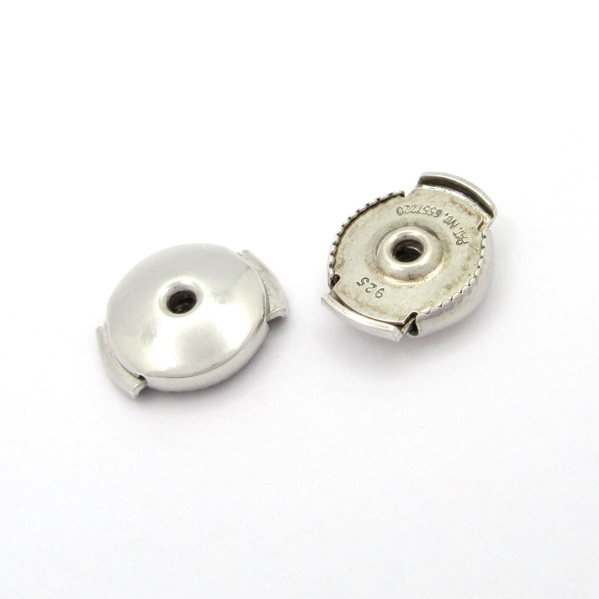Hermes Earrings Chaine D'ancre GM Silver Hoop 2025.9 Purchase — view 6