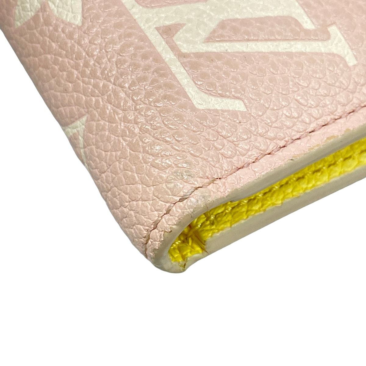 Louis Vuitton Trifold Wallet Bicolor Monogram Empreinte Portefeuille Victorine — view 5