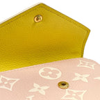 Louis Vuitton Trifold Wallet Bicolor Monogram Empreinte Portefeuille Victorine — view 9