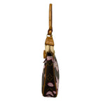 Louis Vuitton Handbag Monogram Cherry Blossom Pochette Brown Leather — view 4