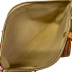 Louis Vuitton Handbag Monogram Cherry Blossom Pochette Brown Leather — view 7