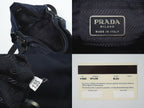 Prada Nylon Messenger Bag Pochette Navy — view 9