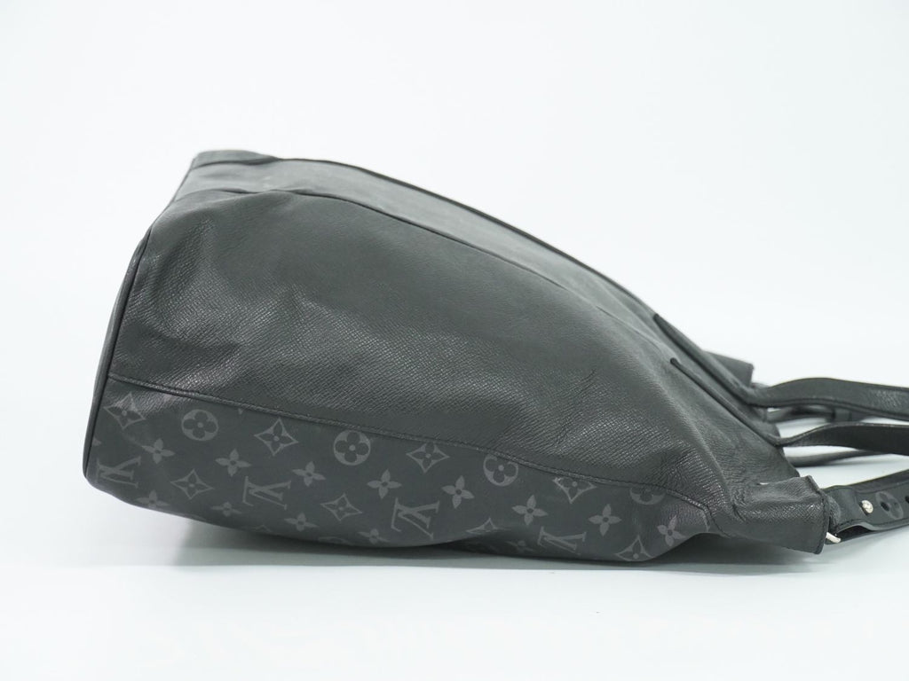 Louis Vuitton LV City Tote Taigarama Monogram Eclipse 2-Way Black Gray — view 4