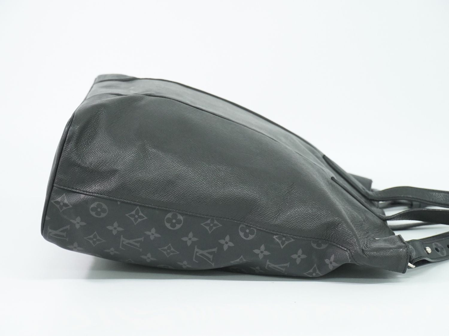Louis Vuitton LV City Tote Taigarama Monogram Eclipse 2-Way Black Gray — view 4