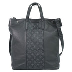 Louis Vuitton LV City Tote Taigarama Monogram Eclipse 2-Way Black Gray