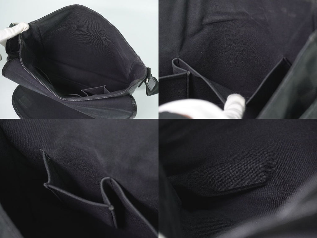 Louis Vuitton LV Daniel MM Damier Graphite Shoulder Bag Black Gray — view 8