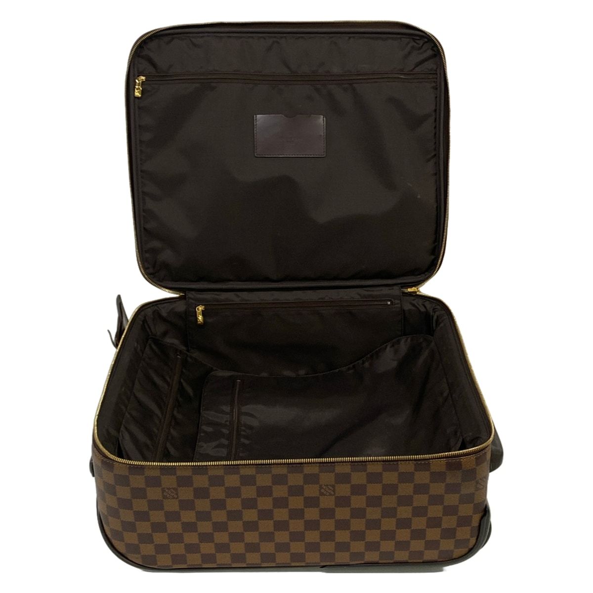 Louis Vuitton Travel Bag Damier Pegase 50 Ebene Tsa No Diamond No Lock — view 7
