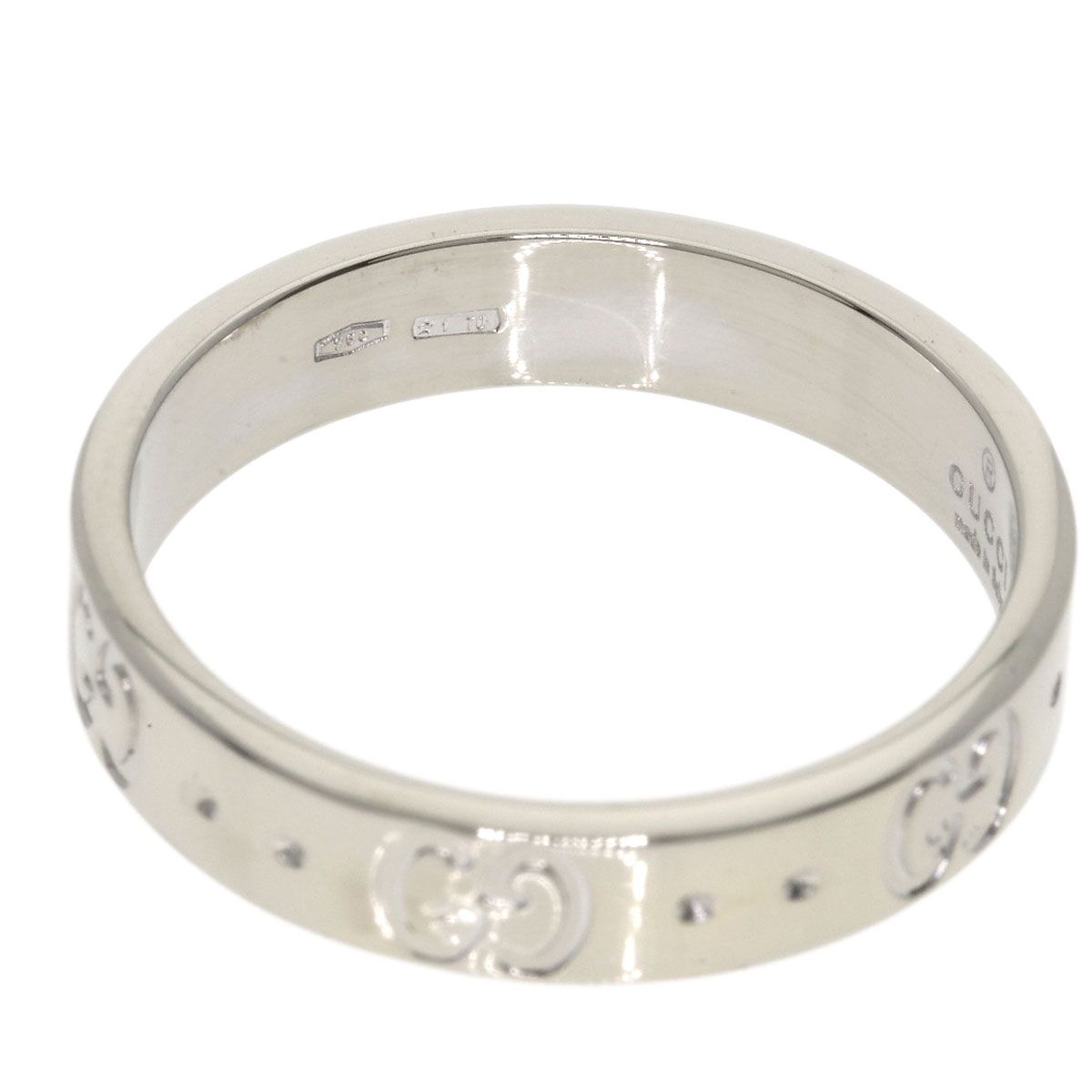 Gucci Icon Ring 18k White Gold — view 5