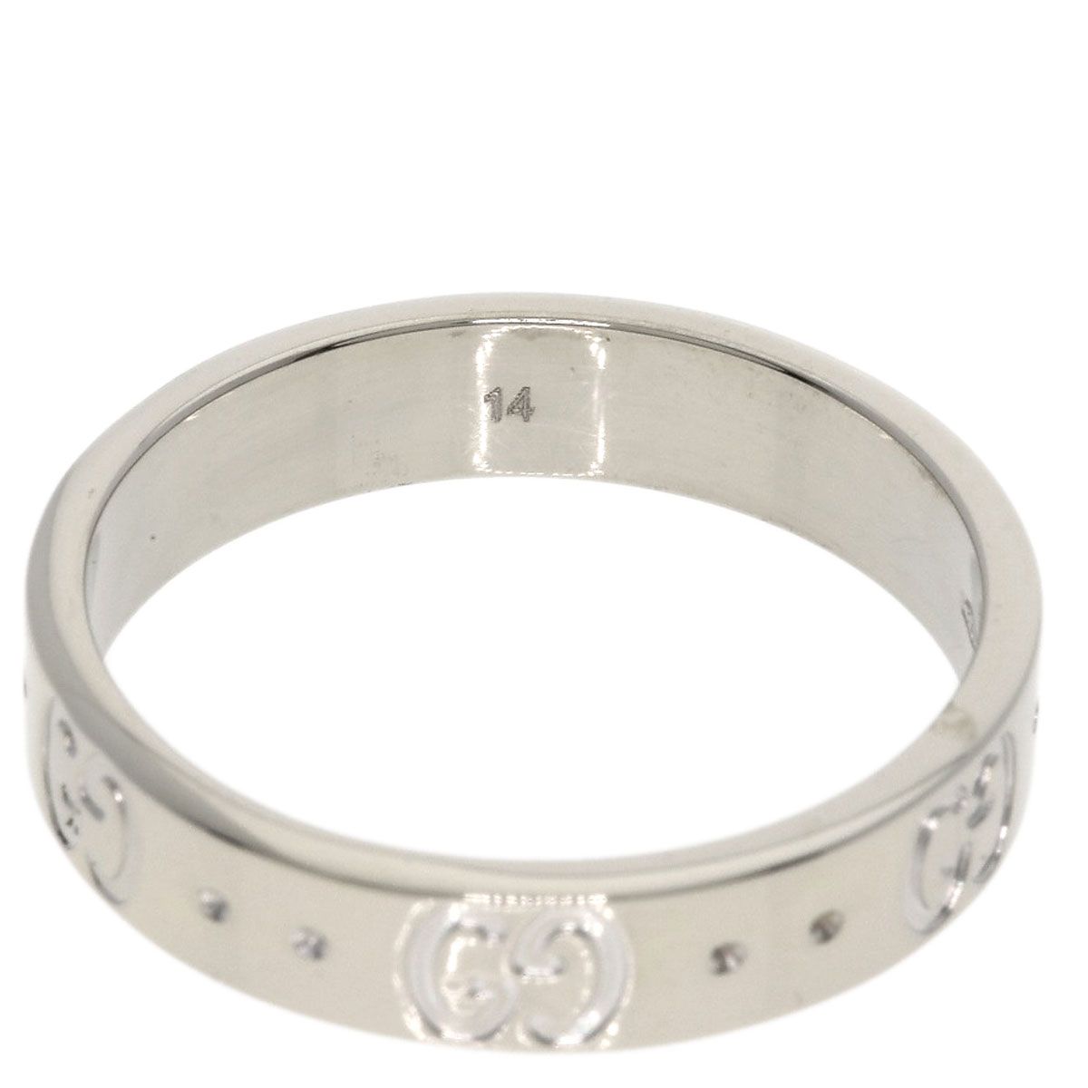 Gucci Icon Ring 18k White Gold — view 8