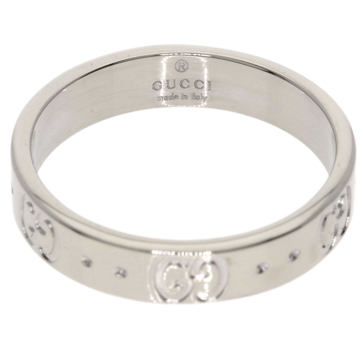 Gucci Icon Ring 18k White Gold — view 4