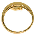 Celine Horse Shoe Diamond Ring 18k Yellow Gold — view 4