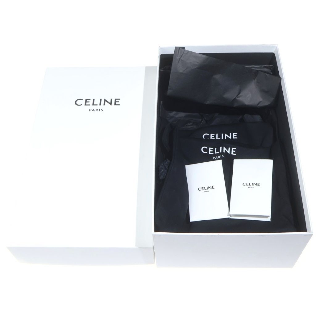Celine Jogger Lace Up Suede Low Cut Sneakers Blue — view 6