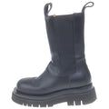 Bottega Veneta Lug Boots Side Gore Thick Sole Long Shoes Black