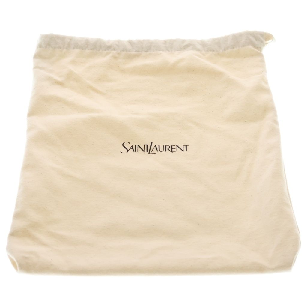 Saint Laurent Paris Jamie Shopping Chain Tote Ivory Leather Gold — view 9