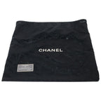 Chanel CC Logo Fringe Chain Shoulder Flap Bag Handbag Brown Leather Silver — view 9