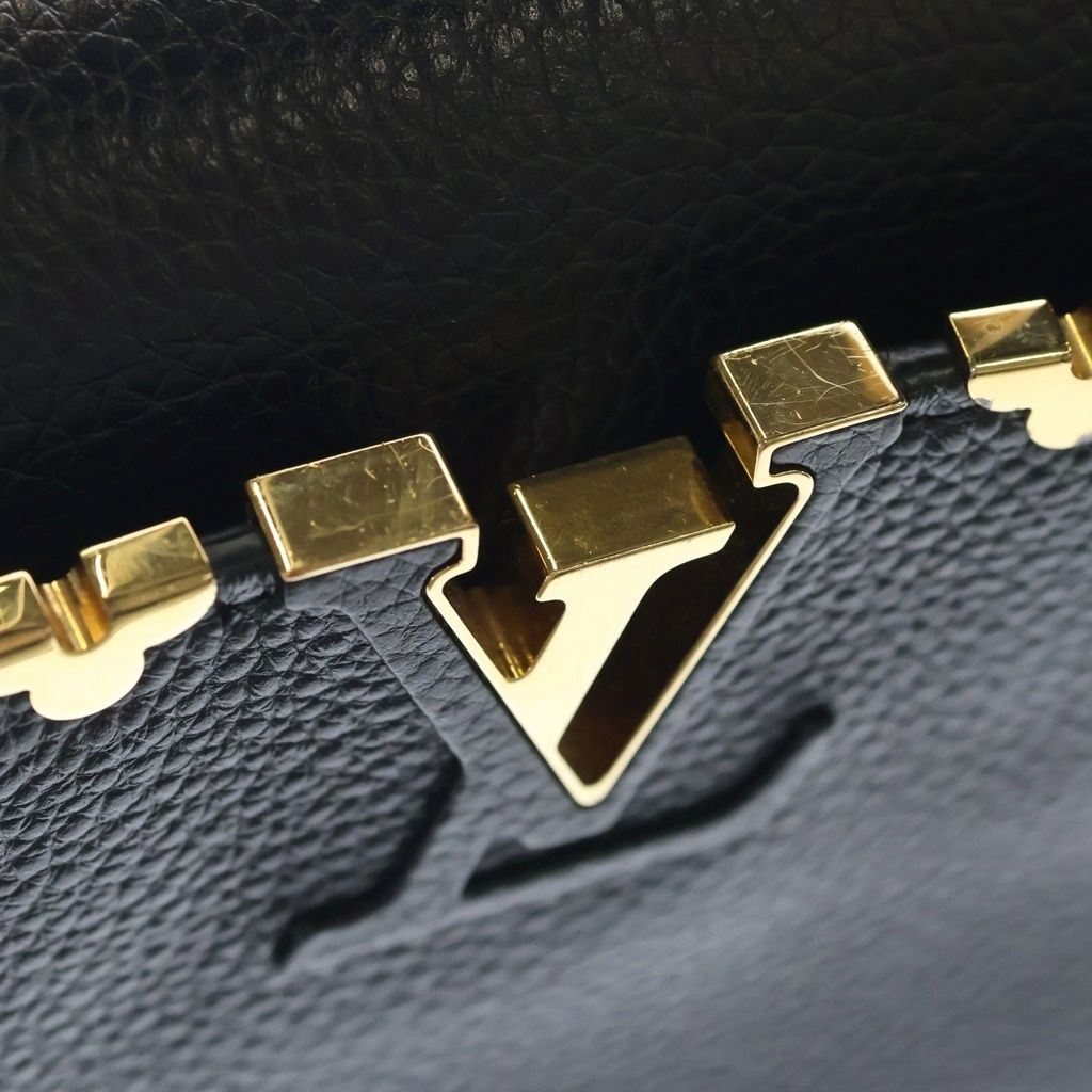 Louis Vuitton Capucines Mini Taurillon Calf Shoulder — view 6