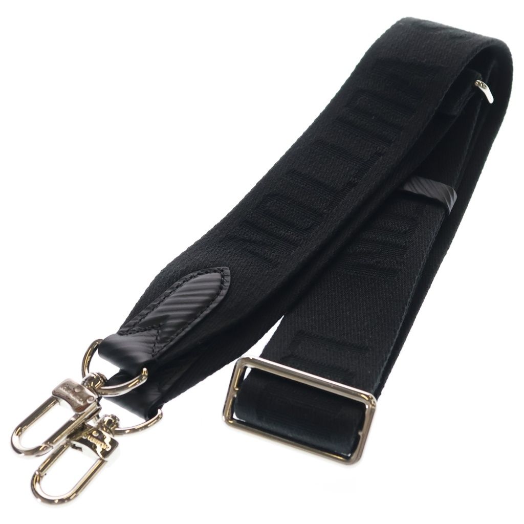 Louis Vuitton Soft Polochon PM 2-Way Leather Shoulder Bag Black — view 8