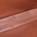 Louis Vuitton Marly Dragonne PM Monogram Leather Pouch Clutch Brown — view 8