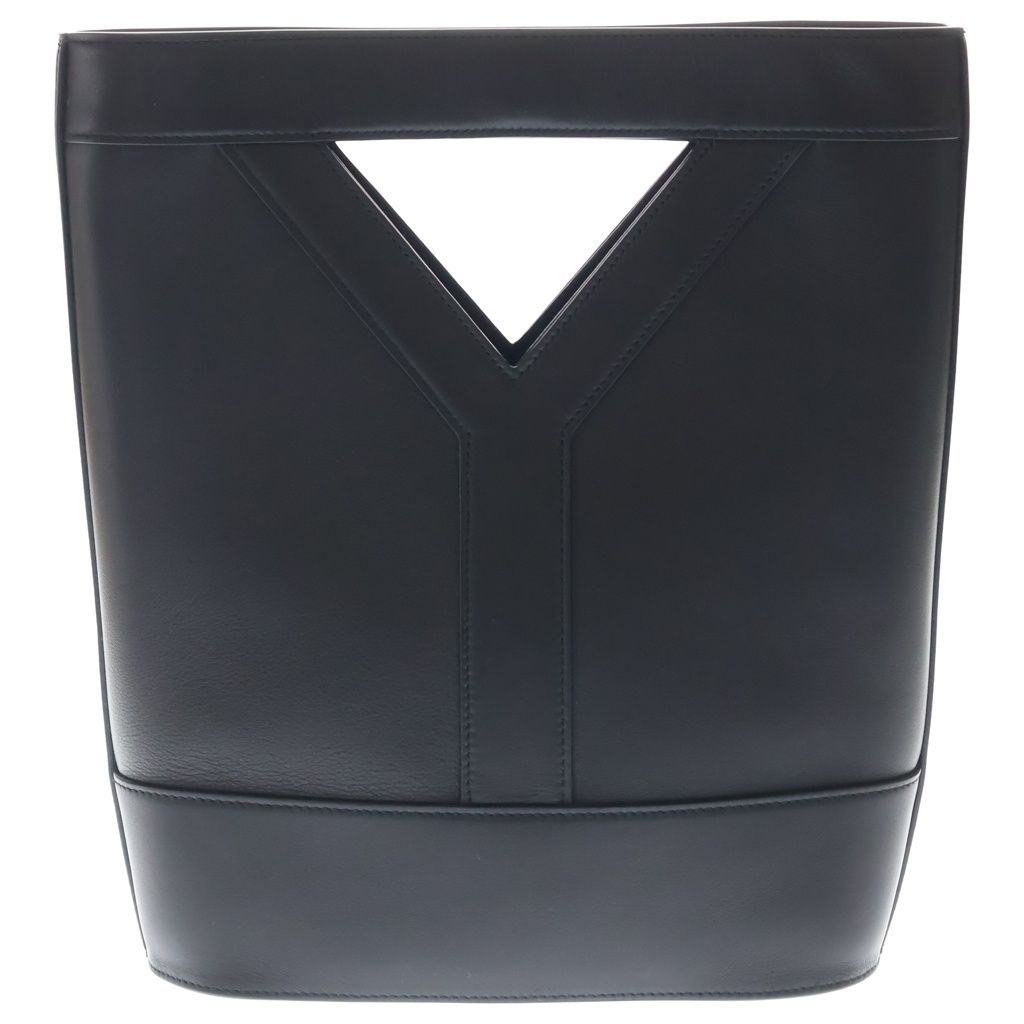 Saint Laurent Small Leather 2-Way Handbag Shoulder Back Black