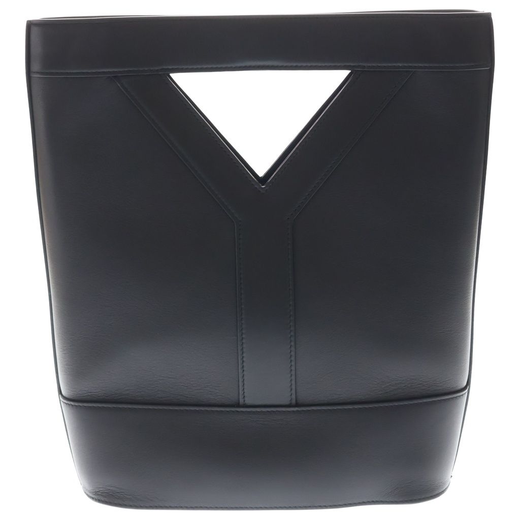 Saint Laurent Small Leather 2-Way Handbag Shoulder Back Black — view 2