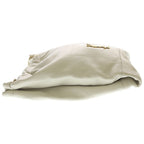 Saint Laurent Paris Jamie Leather Chain Tote Shoulder Bag Ivory White Beige — view 3