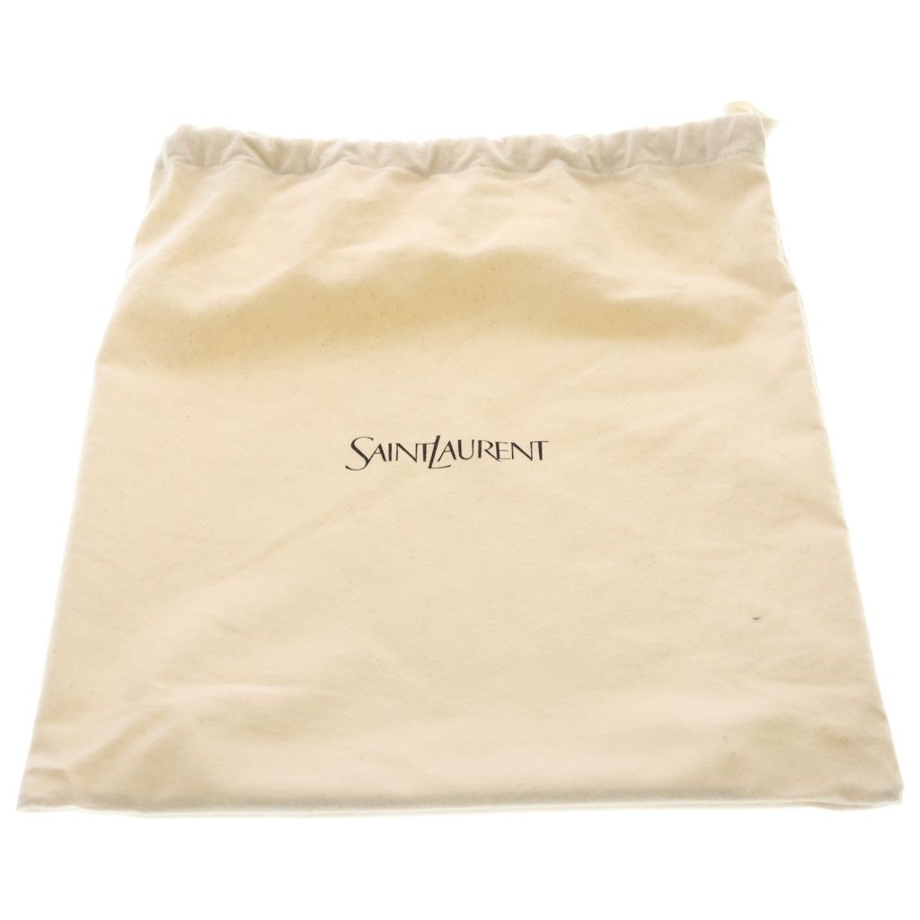 Saint Laurent Paris le Soft Large Calf Leather Tote Shoulder Bag Black — view 8