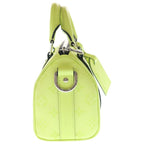 Louis Vuitton Keepall Bandouliere 25 Taigarama Leather 2-Way Shoulder Bag Yellow — view 3