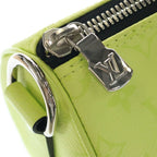 Louis Vuitton Keepall Bandouliere 25 Taigarama Leather 2-Way Shoulder Bag Yellow — view 6