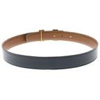 Hermes Constance Reversible Leather Belt Black Brown Gold — view 2