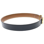 Hermes Constance Reversible Leather Belt Black Brown Gold — view 3