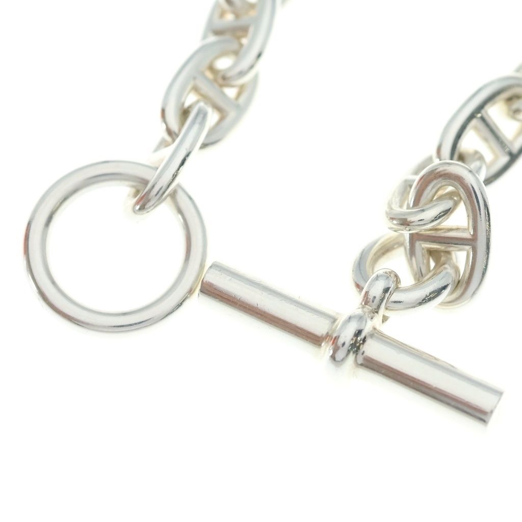 Hermes Chaine D'ancre MM Necklace Chain Silver 36 Pieces — view 5