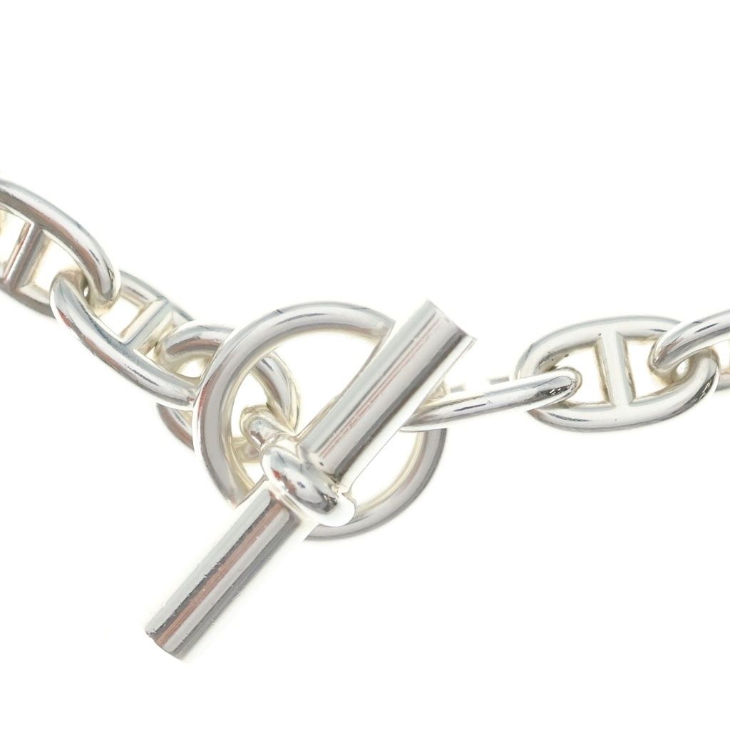 Hermes Chaine D'ancre MM Necklace Chain Silver 36 Pieces