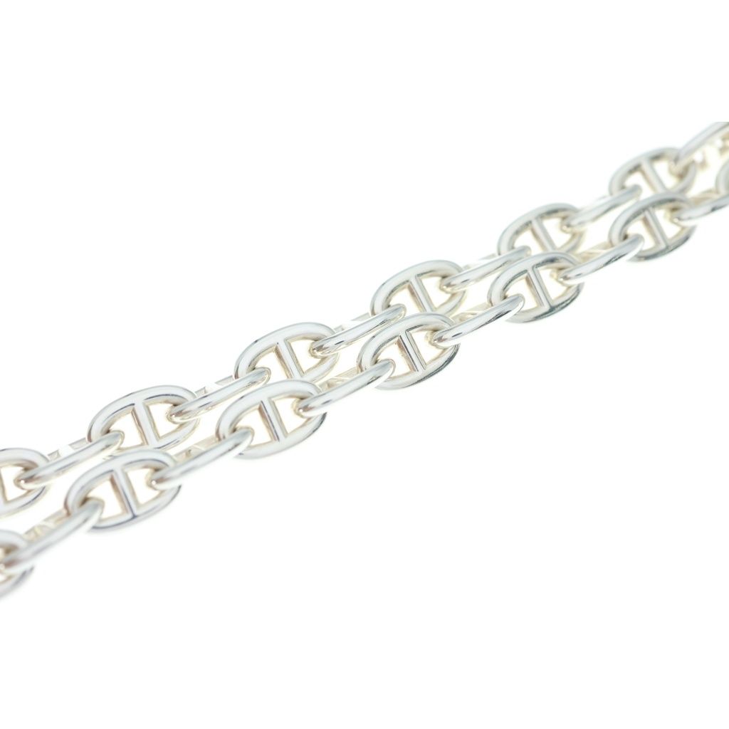 Hermes Chaine D'ancre MM Necklace Chain Silver 36 Pieces — view 3