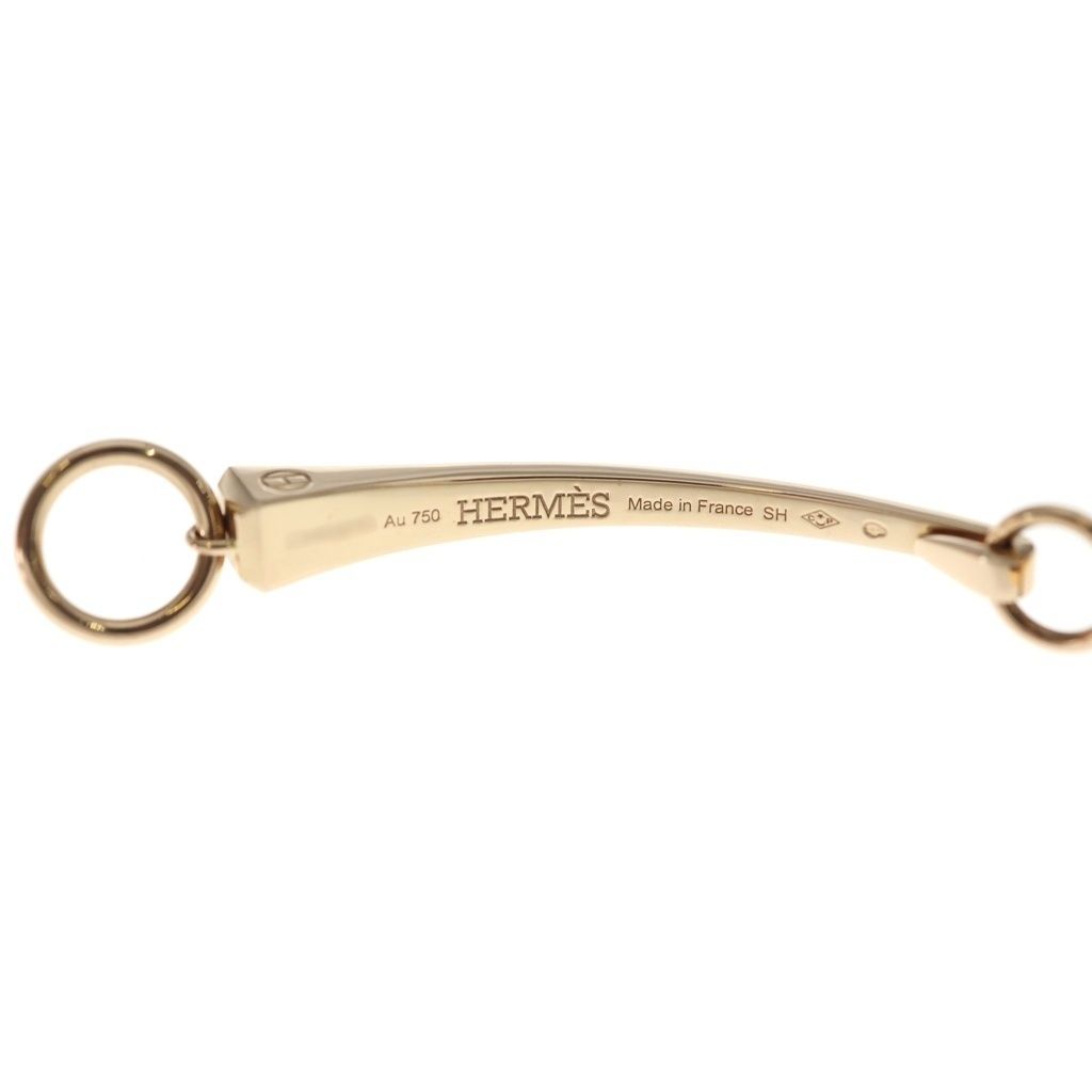 Hermes Cour de Forge 18k Pink Gold Chain Bracelet — view 5