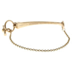 Hermes Cour de Forge 18k Pink Gold Chain Bracelet — view 2