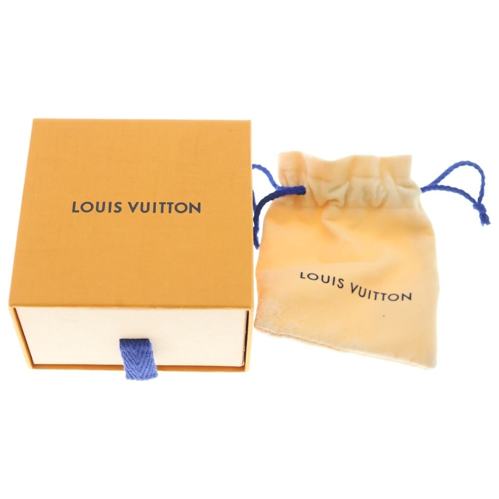 Louis Vuitton Ring Necklace Monogram Metal Silver Pendant Chain — view 6