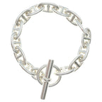 Hermes Chaine D'ancre GM Bracelet Chain Silver 14 Pieces