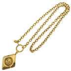 Chanel CC Logo Diamond Necklace — view 2