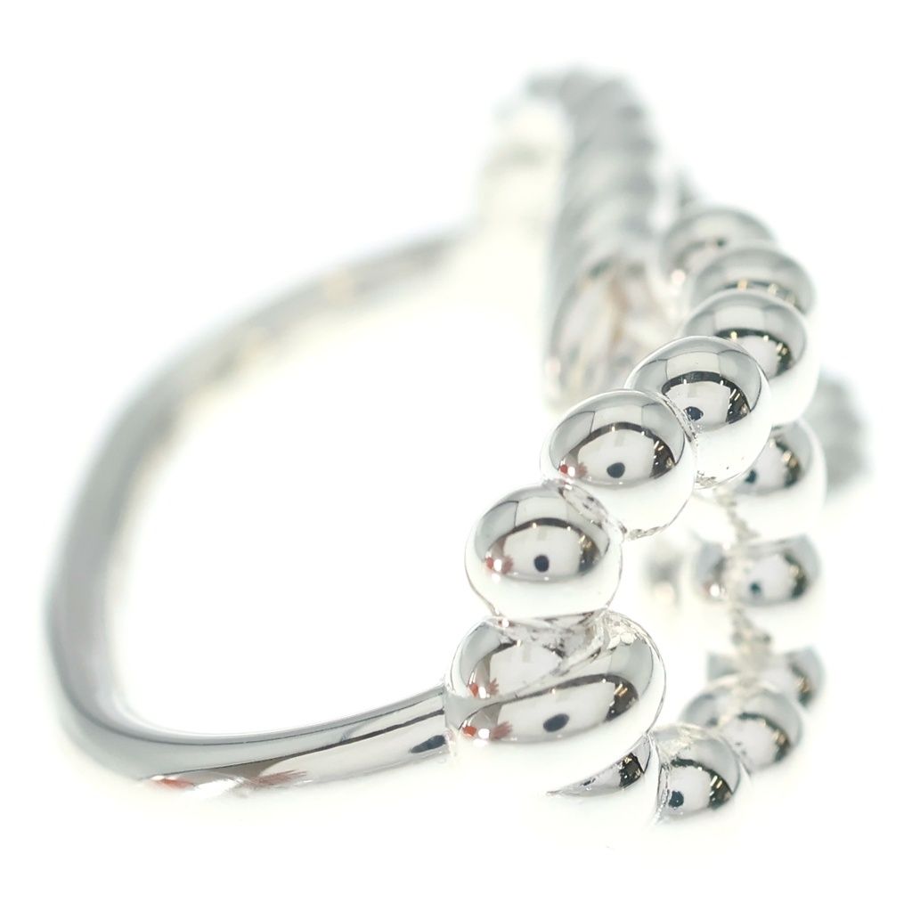 Hermes Chaine D'ancre Area 2 Double Ring Silver — view 3