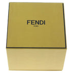 Fendi O-rock FF Logo Earrings Gold SS — view 6