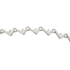 Fendi Five Pendant Chain Silver — view 3