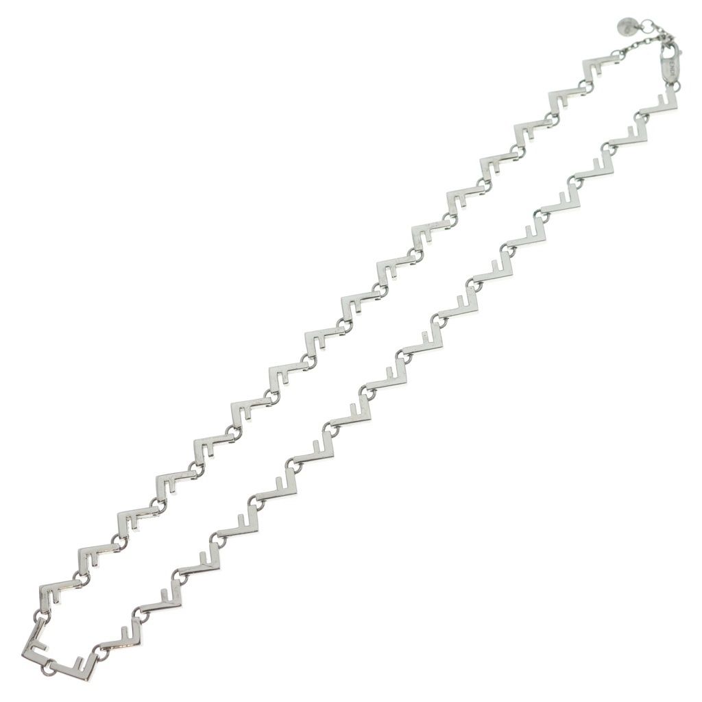 Fendi Five Pendant Chain Silver — view 2