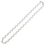 Fendi Five Pendant Chain Silver — view 2