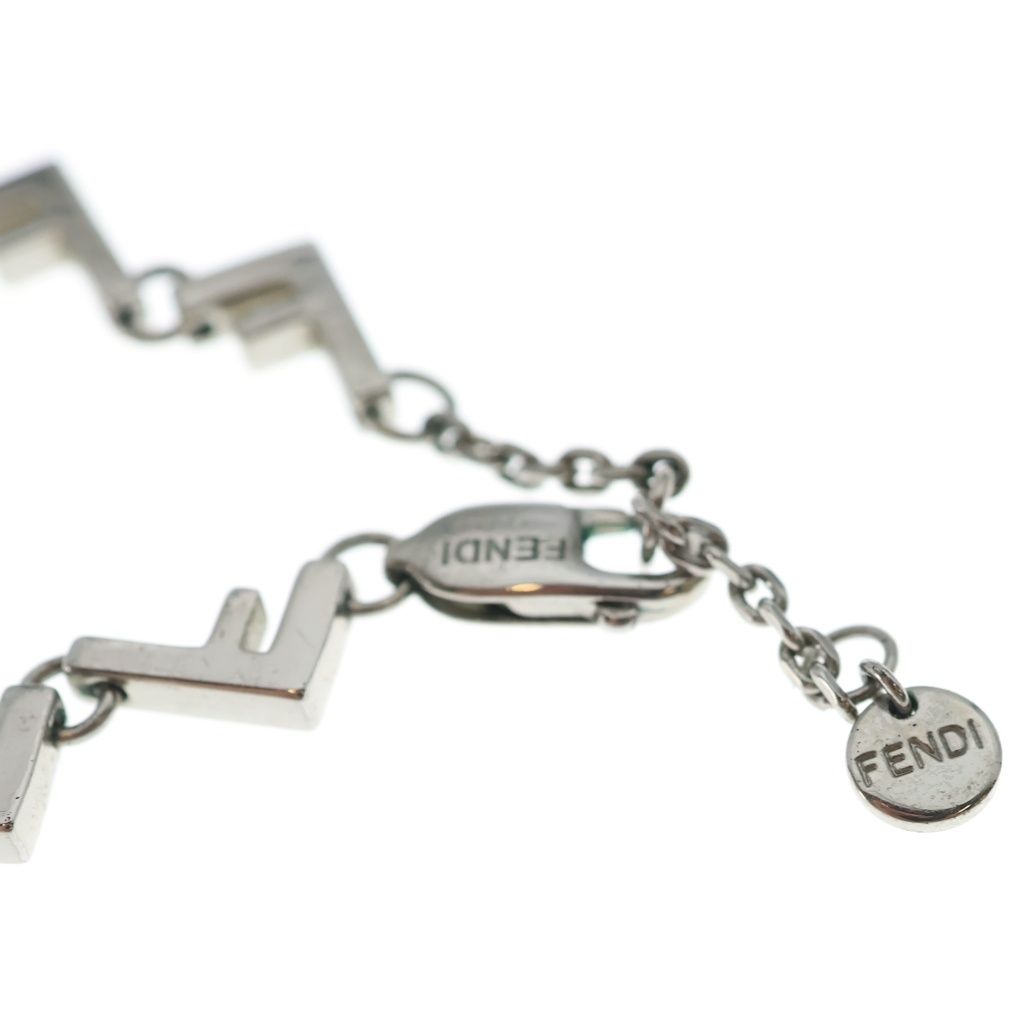Fendi Five Pendant Chain Silver — view 5