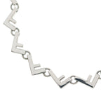 Fendi Five Pendant Chain Silver