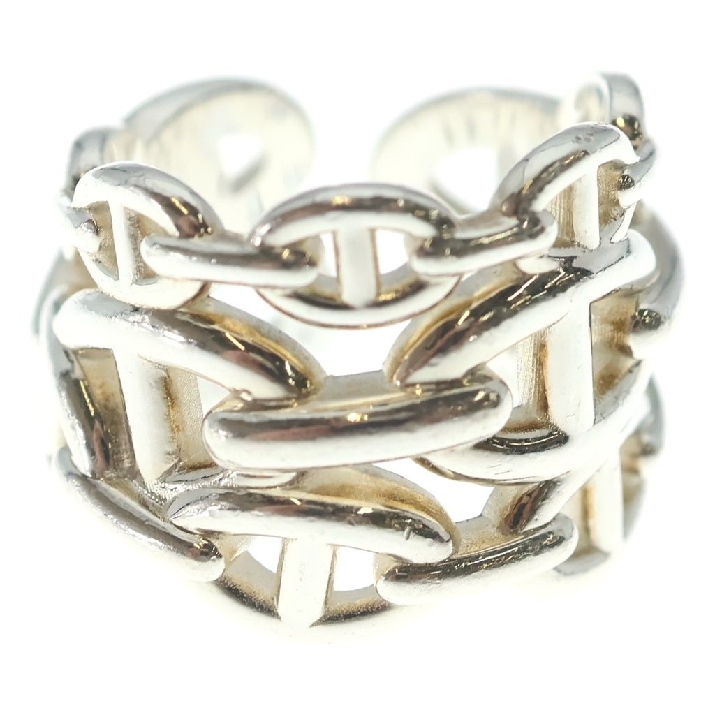Hermes Chaine D'ancre GM Ring Silver