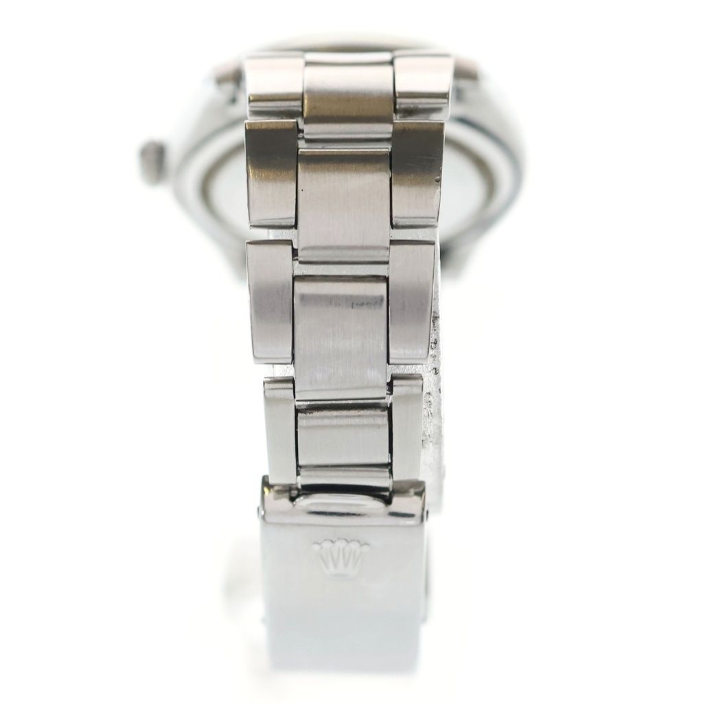 Rolex Oyster Date Precision SS Hand Wound Stainless Steel Watch Salmon Pink Dial — view 2