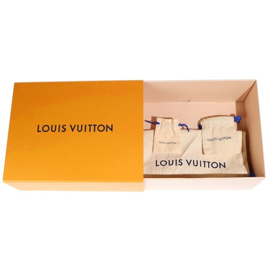 Louis Vuitton LV Trainer Sneaker Low Cut Sneakers Paint Graffiti White — view 6